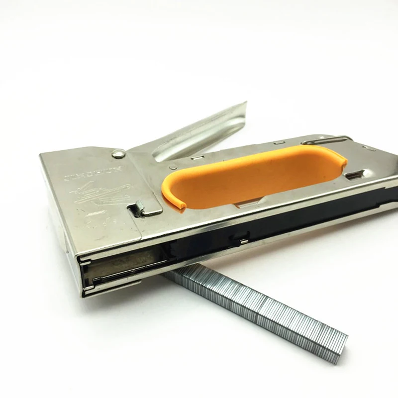 Тяжелая ручная пистолет для гвоздей степлер обрамления бумажных окон с 2400 шт.