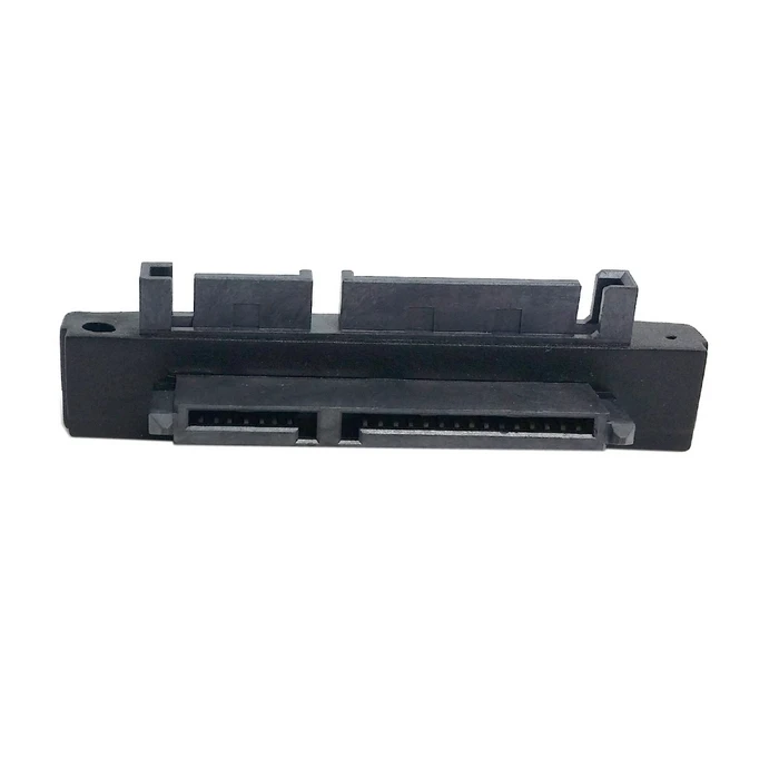Переходник удлинитель SATA 22Pin 7 + 15 папа 22P мама под прямым углом 90 градусов|sata 22pin|sata