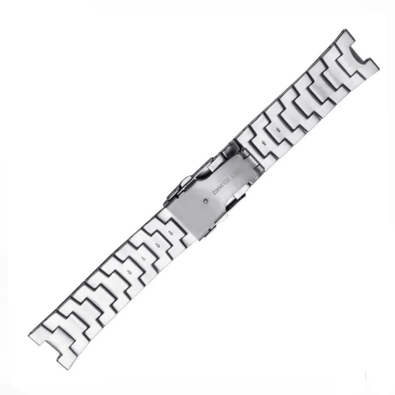 For EF-534D Dedicated Watch Stainless Steel Fold Butterfly Metel Clasp Buckle Watchabnd Watch Band Strap Bracelet +Tool