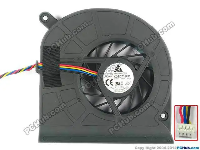 Кулер для ASUS ET2400A fan ET2400E ET2400 DELTA Electronics KDB0712HB 12 В 0.45A | Компьютеры и офис