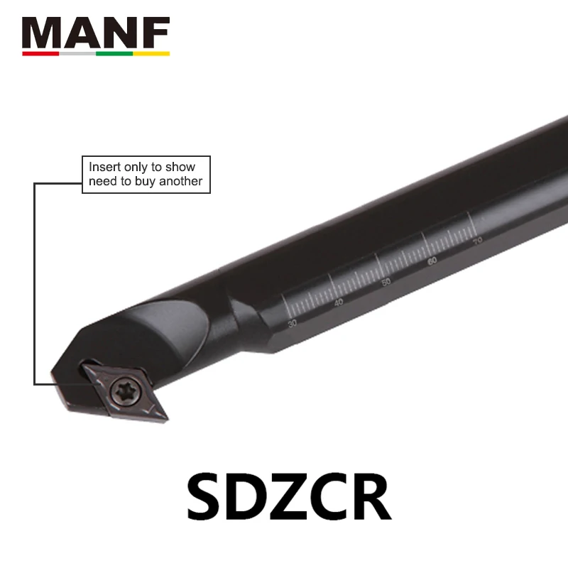 MANF10mm 12 мм 25 S25S SDZCR11 ЧПУ Токарный токарный станок бар отверстие обработки