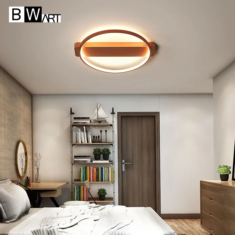 BWART Modern LED Ceiling Lights For Living Room Bedroom Simple personality design Indoor lighting Lamp Remote dimming | Лампы и