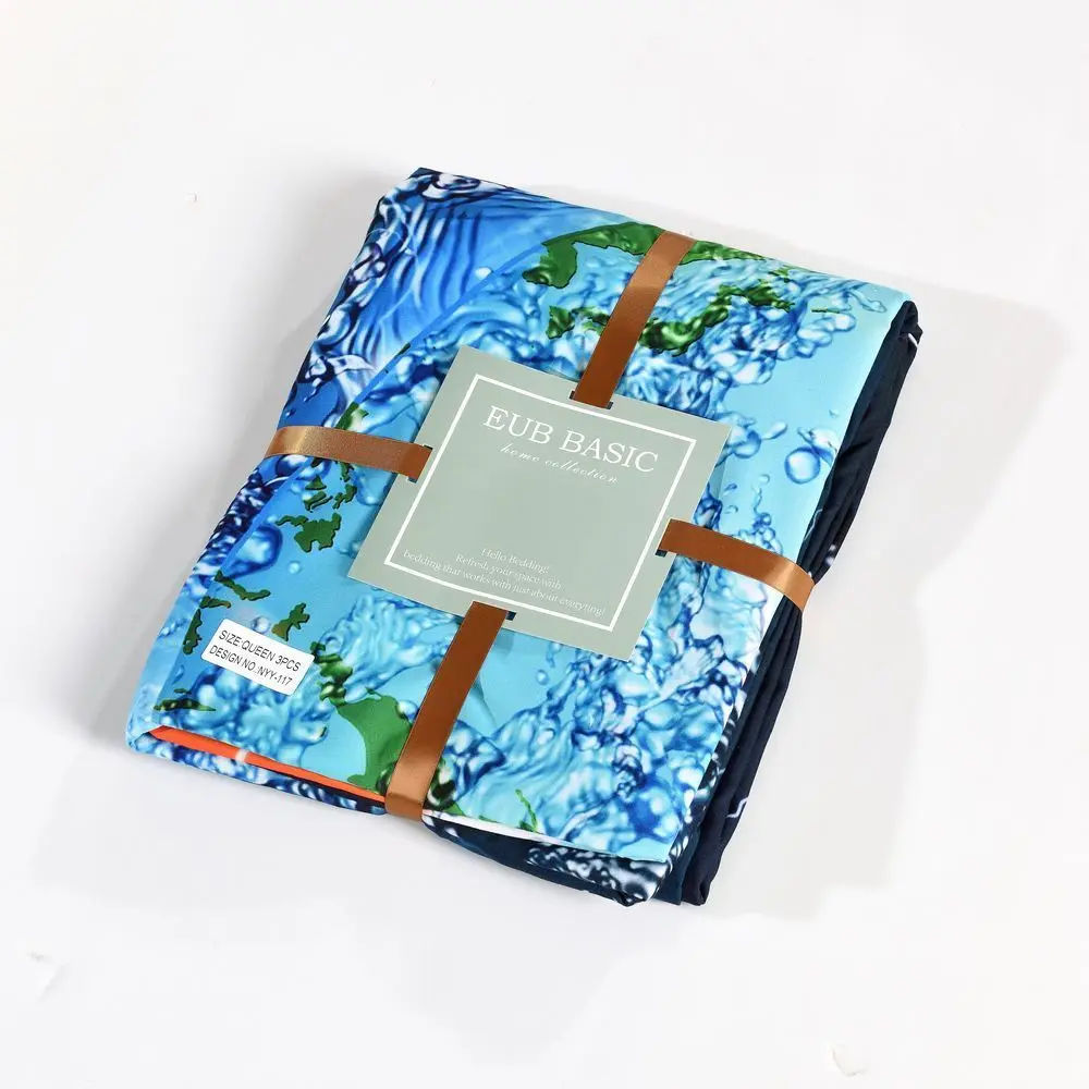 

3D Basketball in Thunderstorm Duvet Cover Set Pillowcases Quilt/Comforter Cover