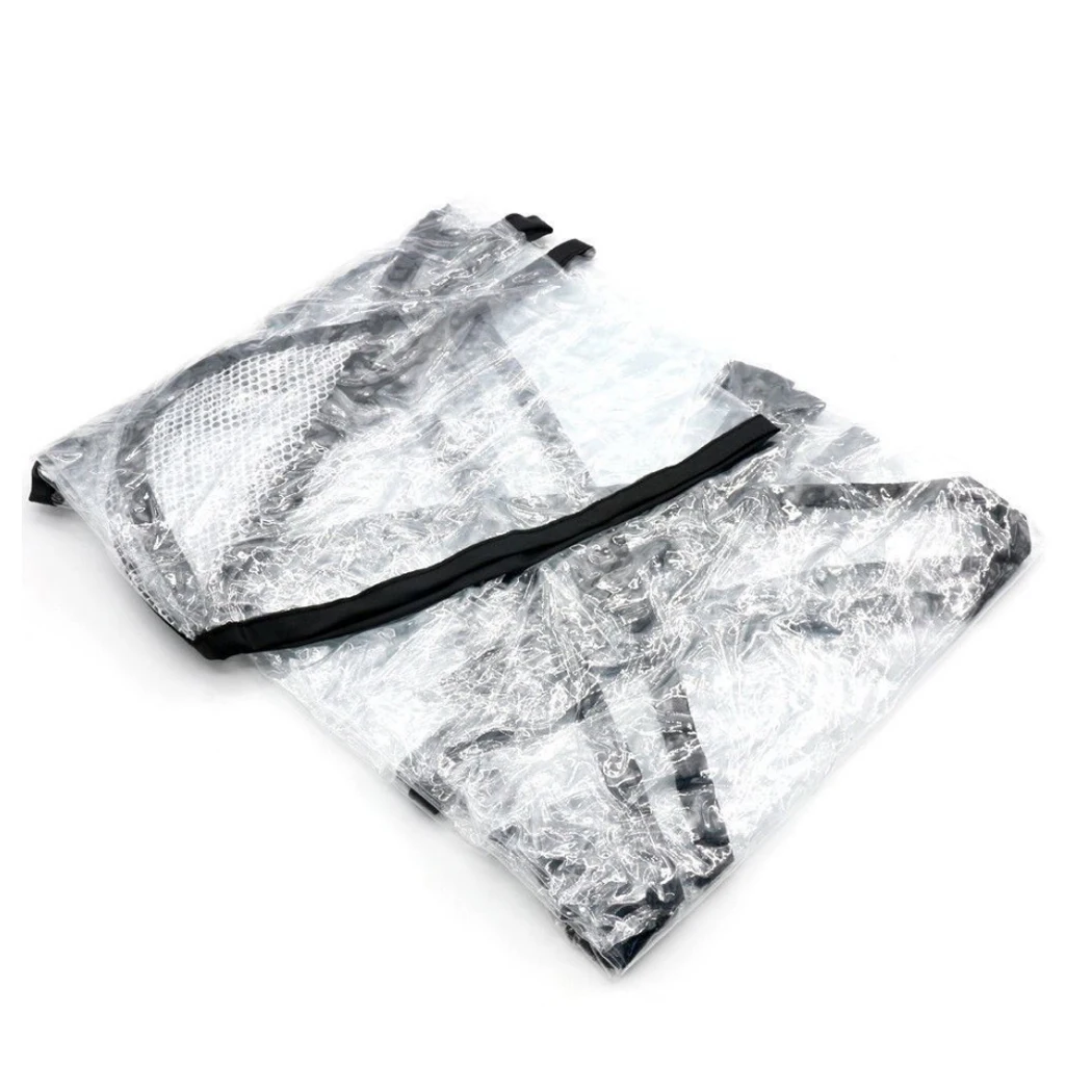Universal Waterproof Rain Cover Baby Stroller Accessories Wind Dust Shield Zipper Open For Strollers Pushchairs | Мать и ребенок
