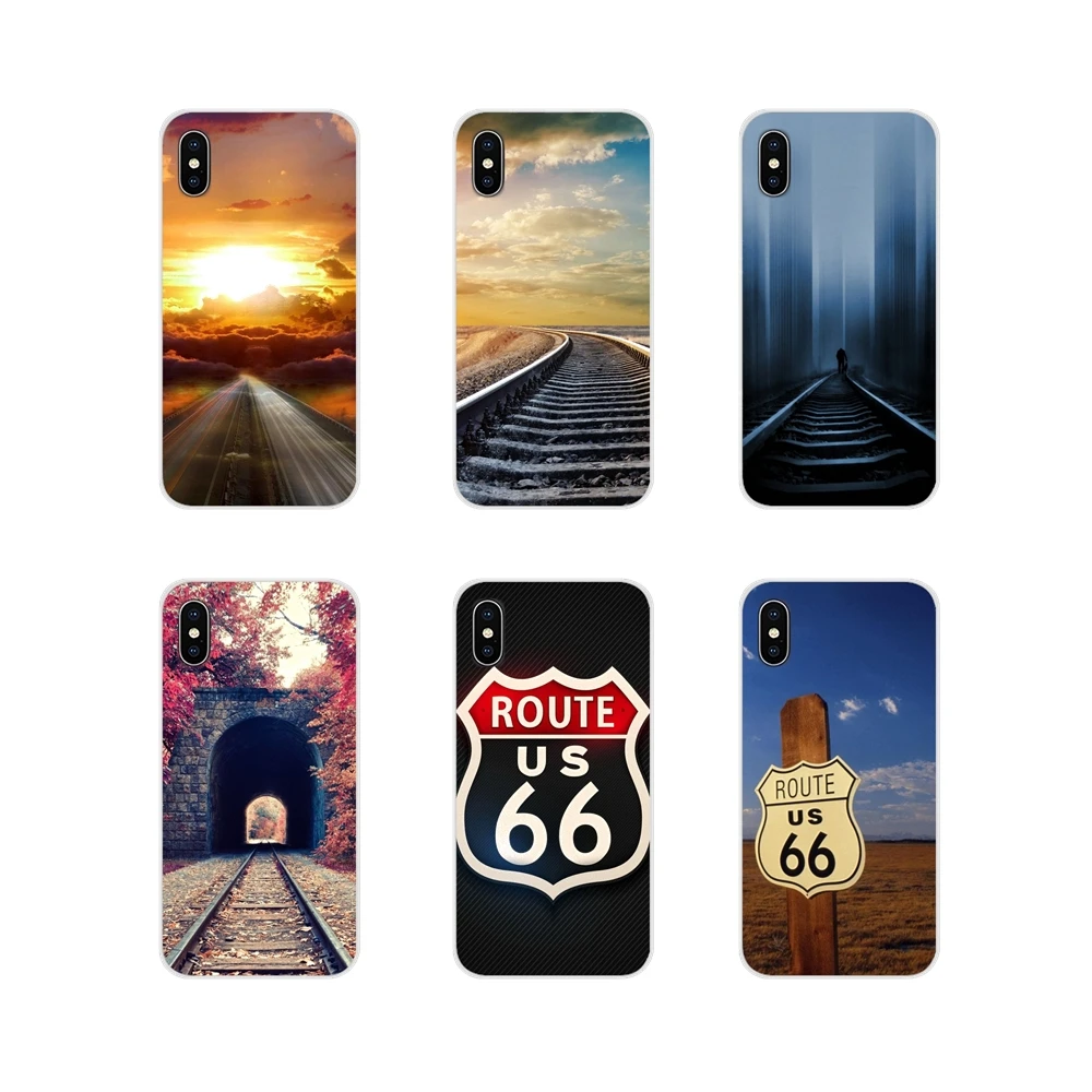 Маршрут 66 открыть шоссе дорога подъездной дорожки арт для LG G3 G4 мини G5 G6 G7 Q6 Q7 Q8 Q9 V10