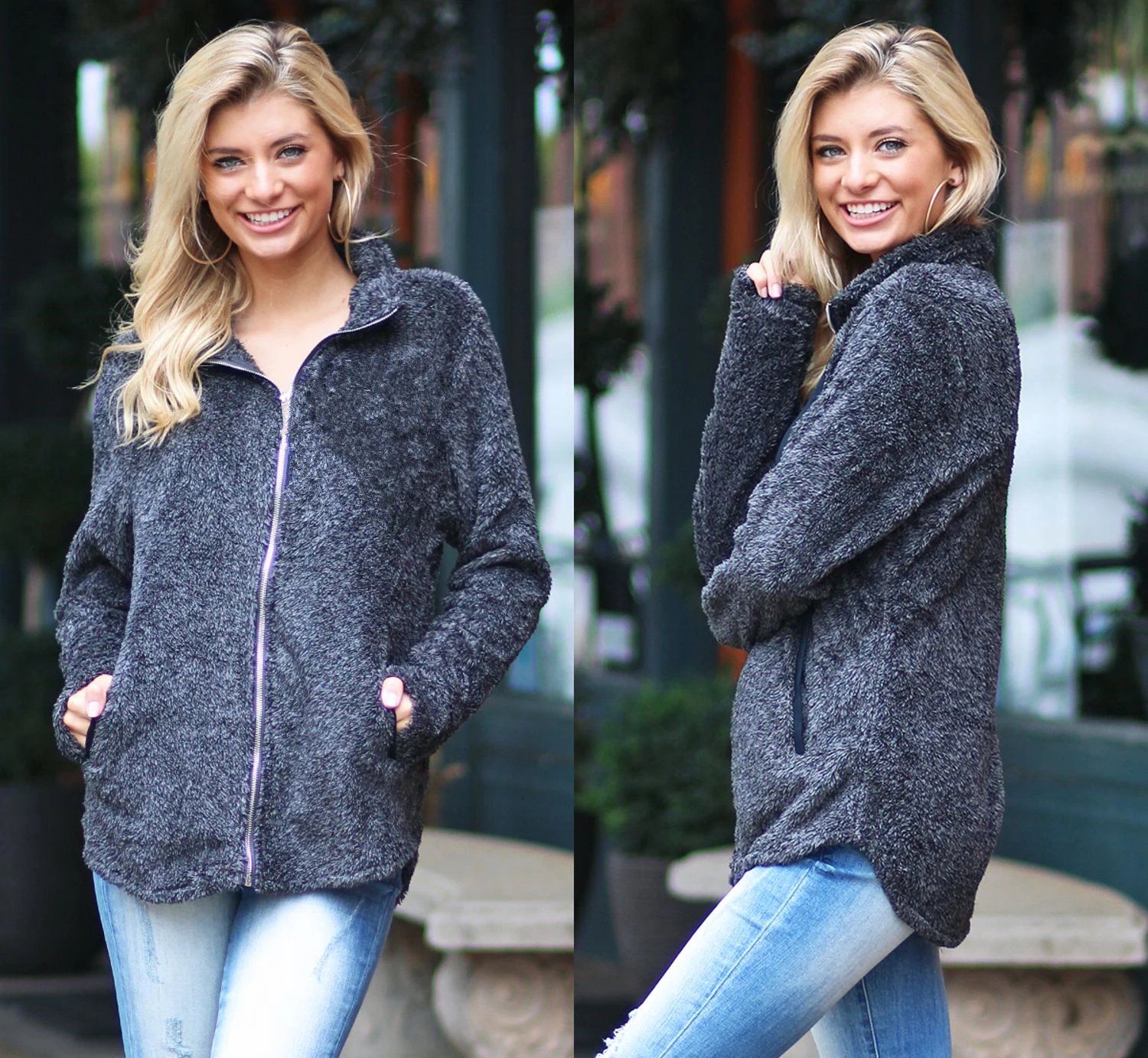 AVODOVAMA M 2018 New Fashion Women Jackets Coat Ladies Long Sleeve Zipper Loose Clothes Autumn Winter | Женская одежда