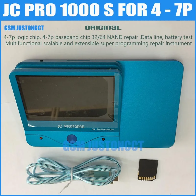 Новый оригинальный хост JC Pro1000S Многофункциональный программатор NAND PCIE для iPhone iPad