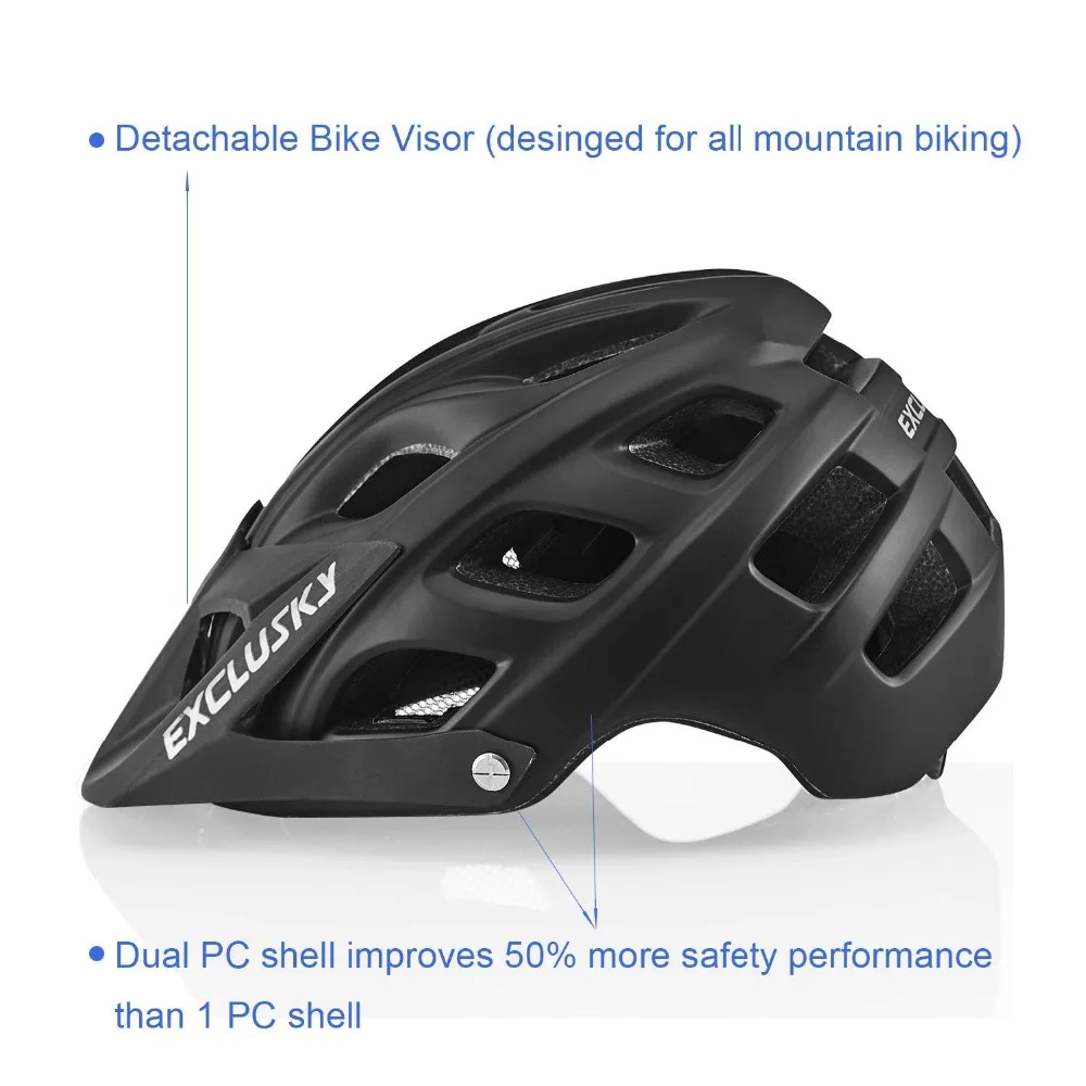 Exclusky дорожный велосипед шлем Для мужчин Сверхлегкий casco ciclismo женщин Aero Capacete MTB