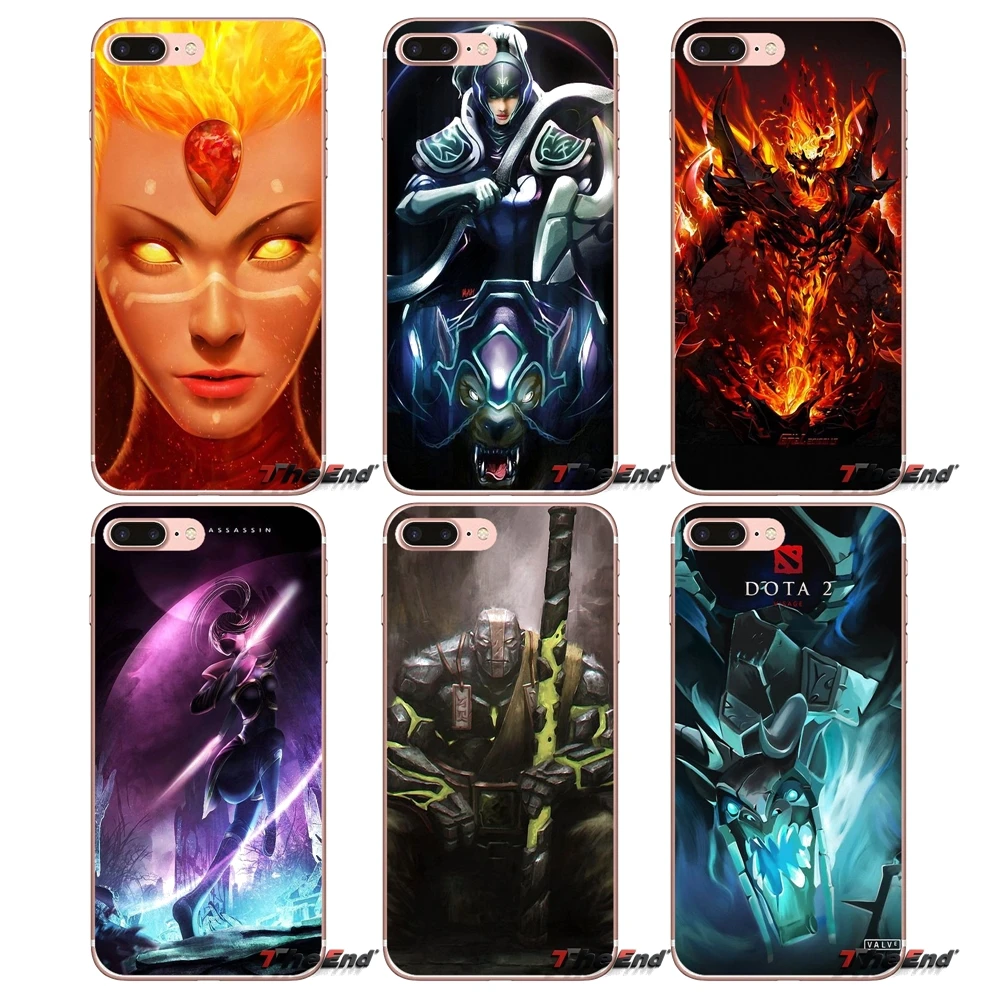 Для Apple iPhone X 4 4S 5 5S SE 5C 6 6S 7 8 Plus 6Plus 7plus 8plus Fundas Coque Wraith NS Dota 2 Dota2 мягкий чехол с принтом