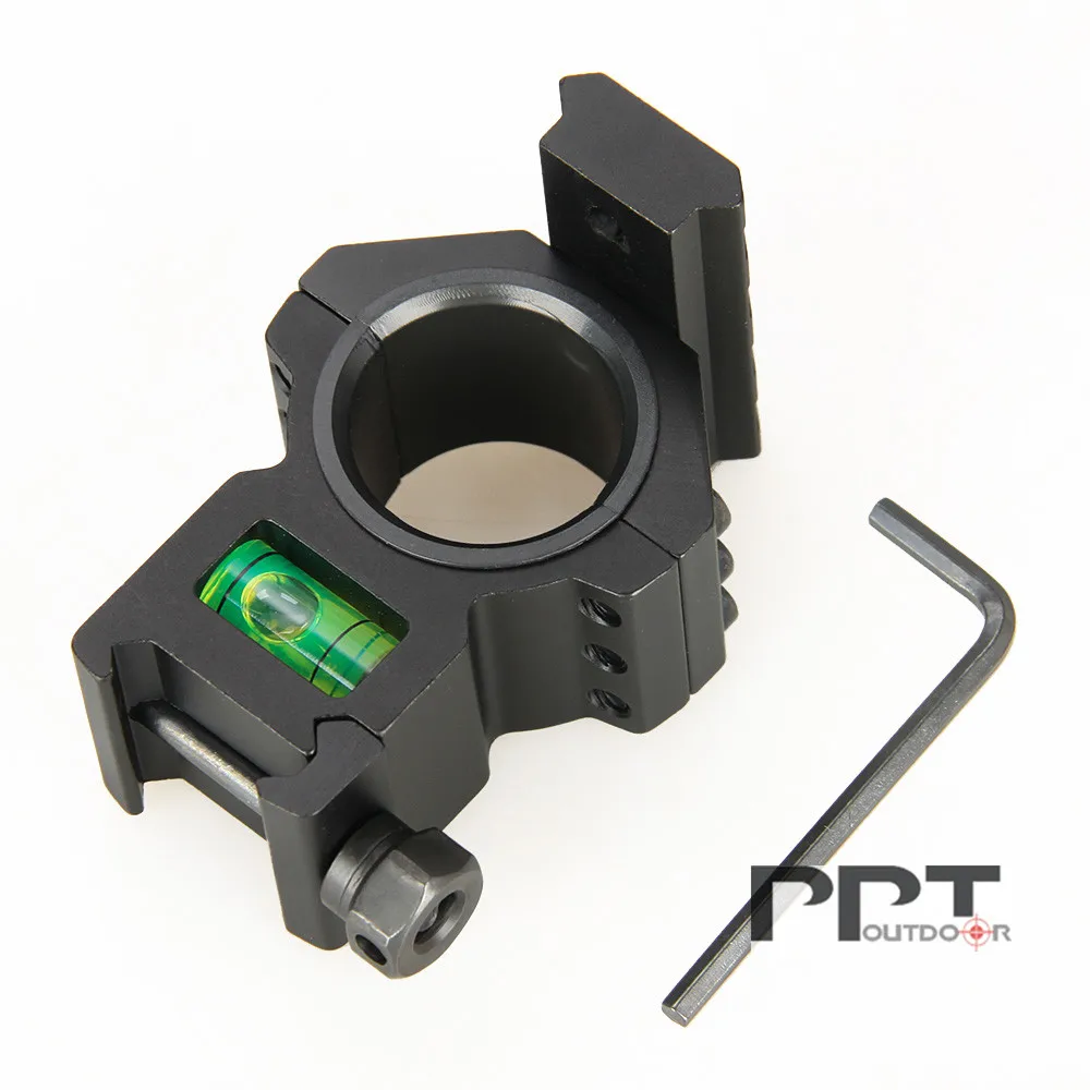 

PPT 6063 Aluminum Bubble Level with Picatinny Rail Scope Mount Rifle Scopes mount For Outdoor Hunting PP24-0199