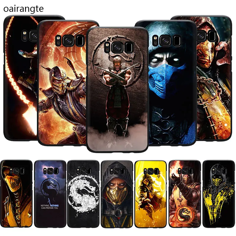 Мягкий чехол для телефона Scorpion In Mortal Kombat Samsung Galaxy M10 20 30 S6 7 Edge S8 9 10 Plus Note 8 9|Бамперы| |