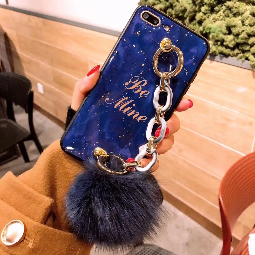 ORYKSZ Роскошный блеск чехол для телефона iPhone X XS XR Max силиконовый 7 8 6 6s плюс