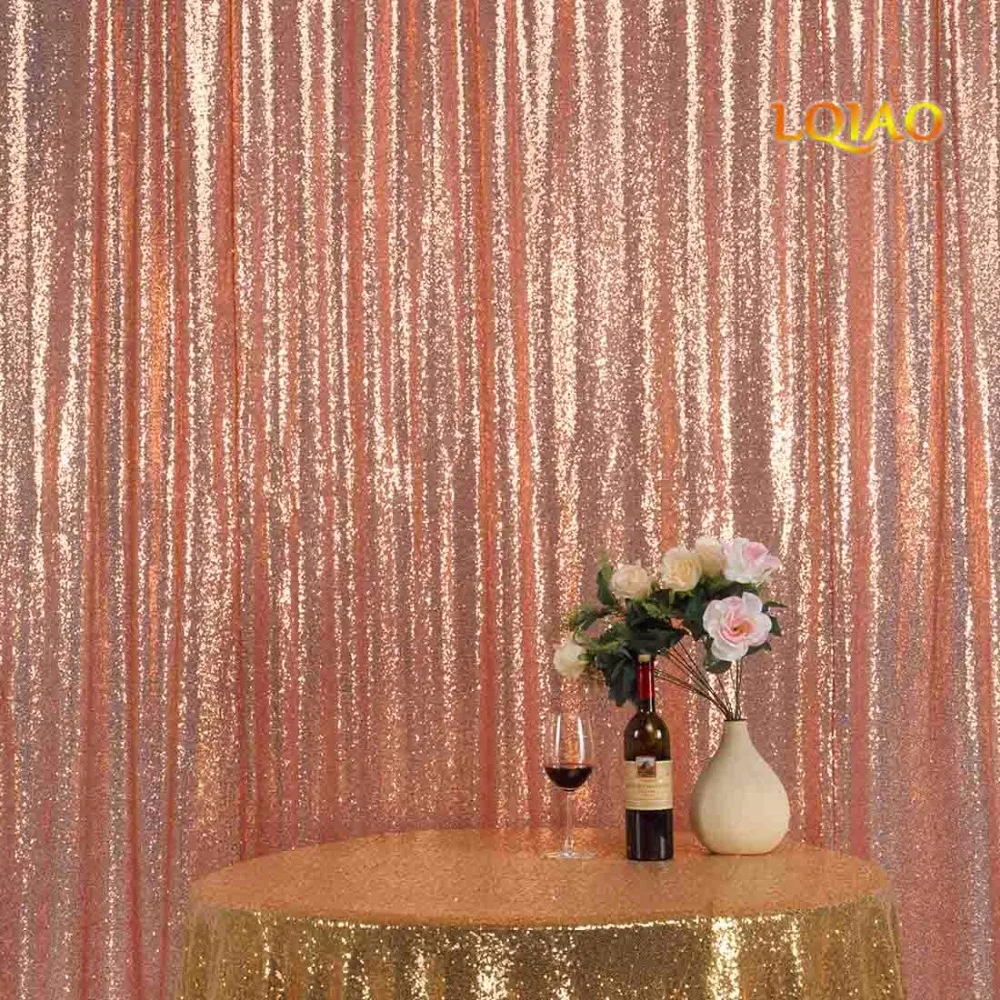 Идеально 4FTx8FT серебряные блестки ткани фоне Photo booth фон Свадебные Шторы на Рождество/свадебный Декор