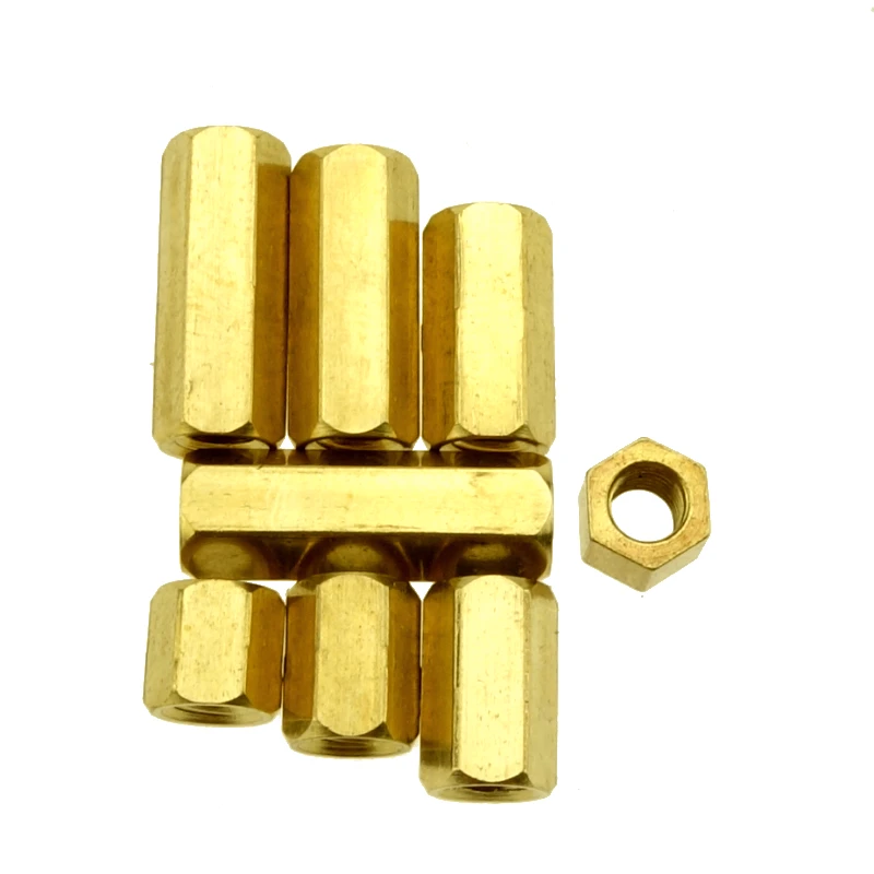 Шестигранный винт M4 шестигранные латунные стойки для печатной платы *(20 80