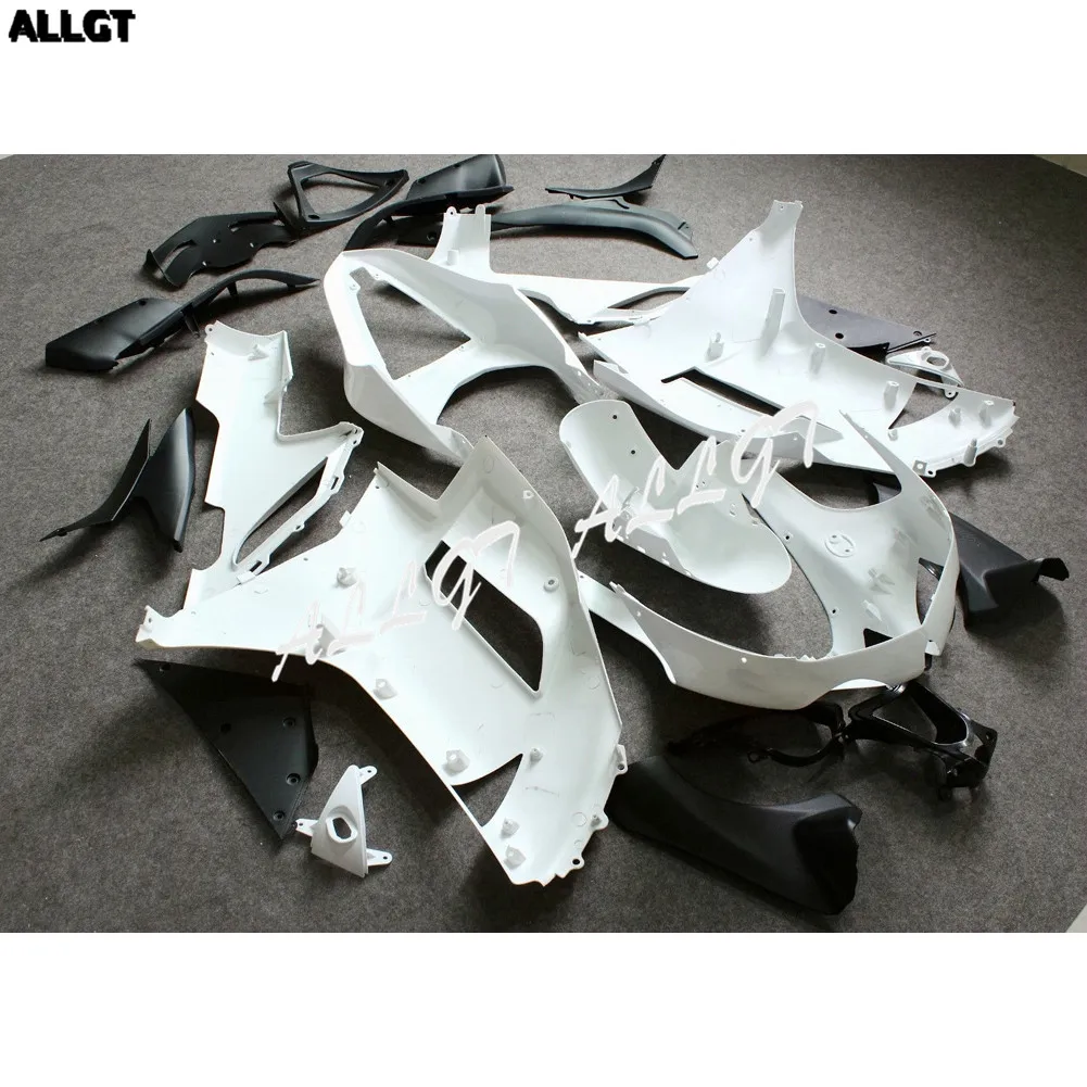 Неокрашенный Комплект обтекателя из АБС пластика для кузова KAWASAKI NINJA 636 ZX6R 2007