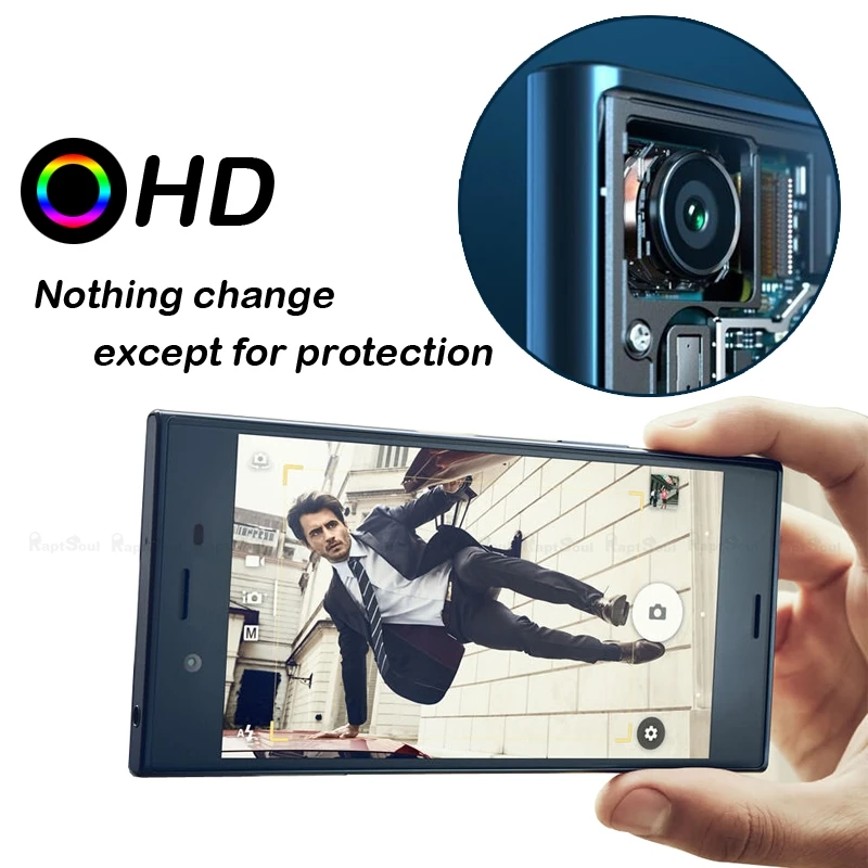 Задняя камера объектива для Sony Xperia 5 1 10 II XZ1 XZ3 XZ2 Premium Compact XA1 Plus XA2 Ultra L1 L2 Закаленное