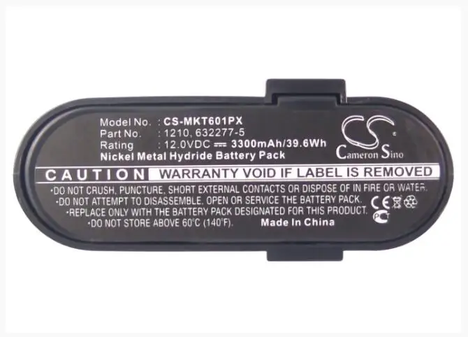 Аккумулятор Cameron Sino 3300 мАч для MAKITA 5092D 5092DW 6011D 6011DW 1210 632277-5, батарея для электроинструментов