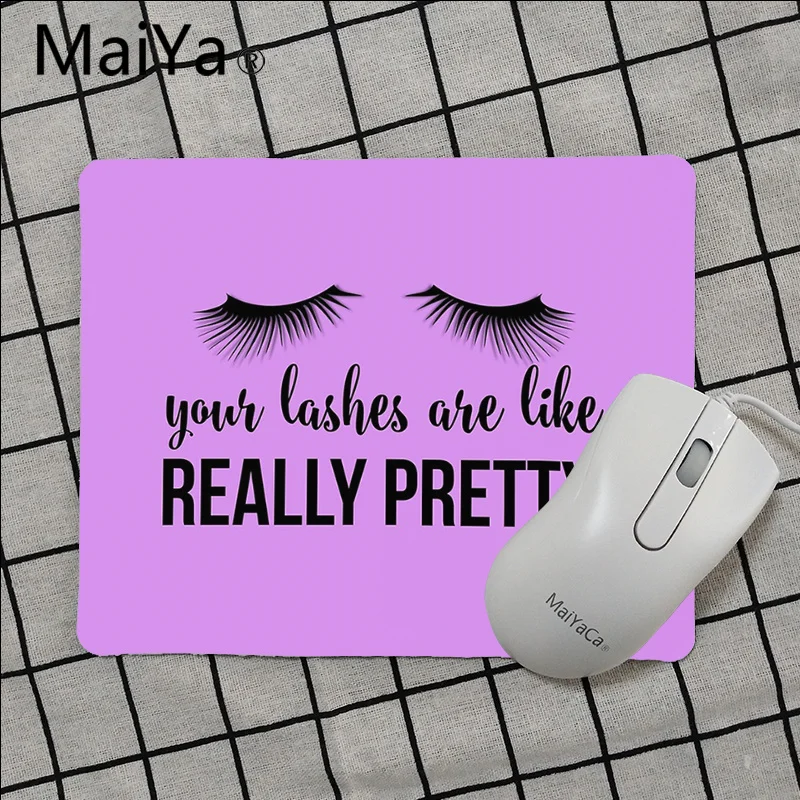 

Maiya Top Quality Eye eyelashes mouse pad gamer play mats Top Selling Wholesale Gaming Pad mouse