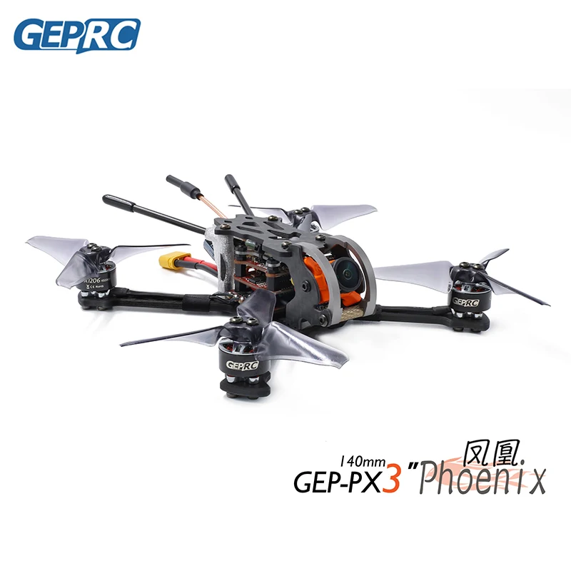 GEPRC GEP-PX Phoenix 1206 4500kv бесщеточный двигатель EMAX AVAN мини-пропеллер STABLE F4 Tower 20A ESC RunCam Micro