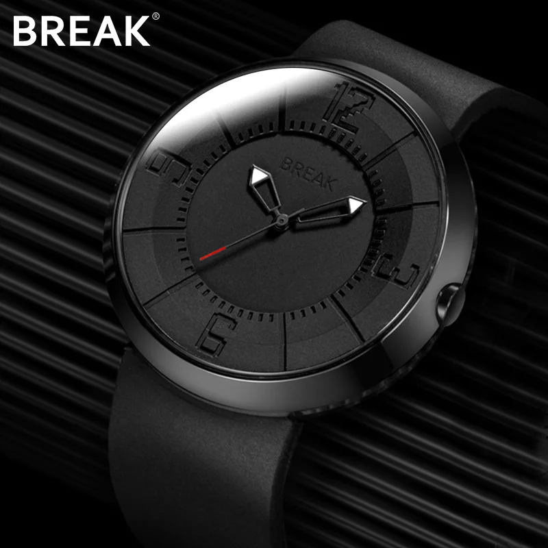 Новинка 2021 женские и мужские Уникальные креативные водонепроницаемые кварцевые