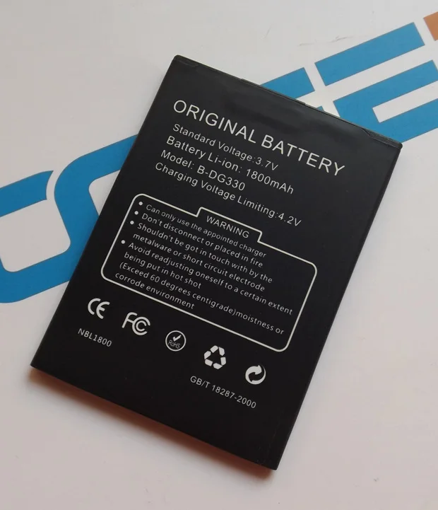 100% Оригинальный аккумулятор DG500 2800 мАч для сотового телефона DOOGEE DG500C | Мобильные