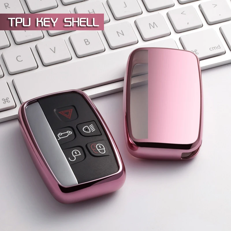 Чехол для автомобильного ключа из мягкого ТПУ чехол Land Rover A9 Range Sport Evoque Freelander 2 Jaguar