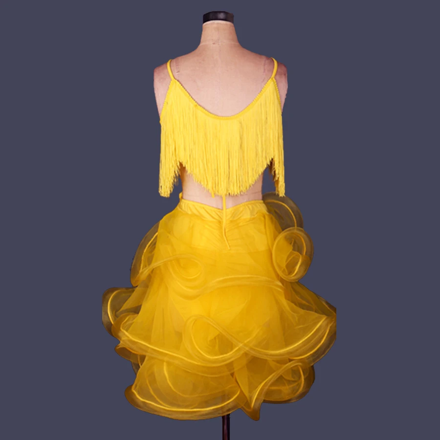 2021 для взрослых/Детский костюм латино американских Латинской сальсы платья ча