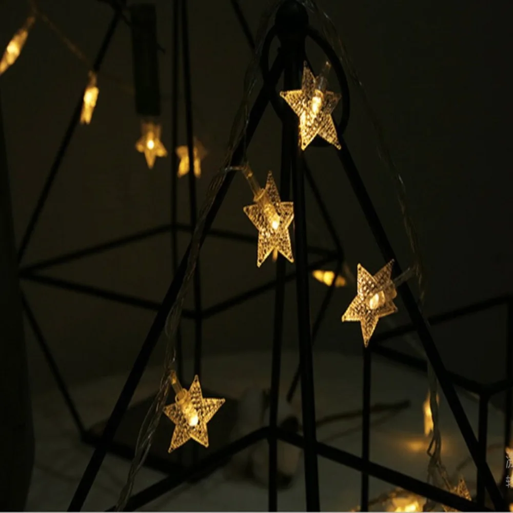 Светодио дный LED Star сигнальная лампа украшения дома цвет свет строка открытый