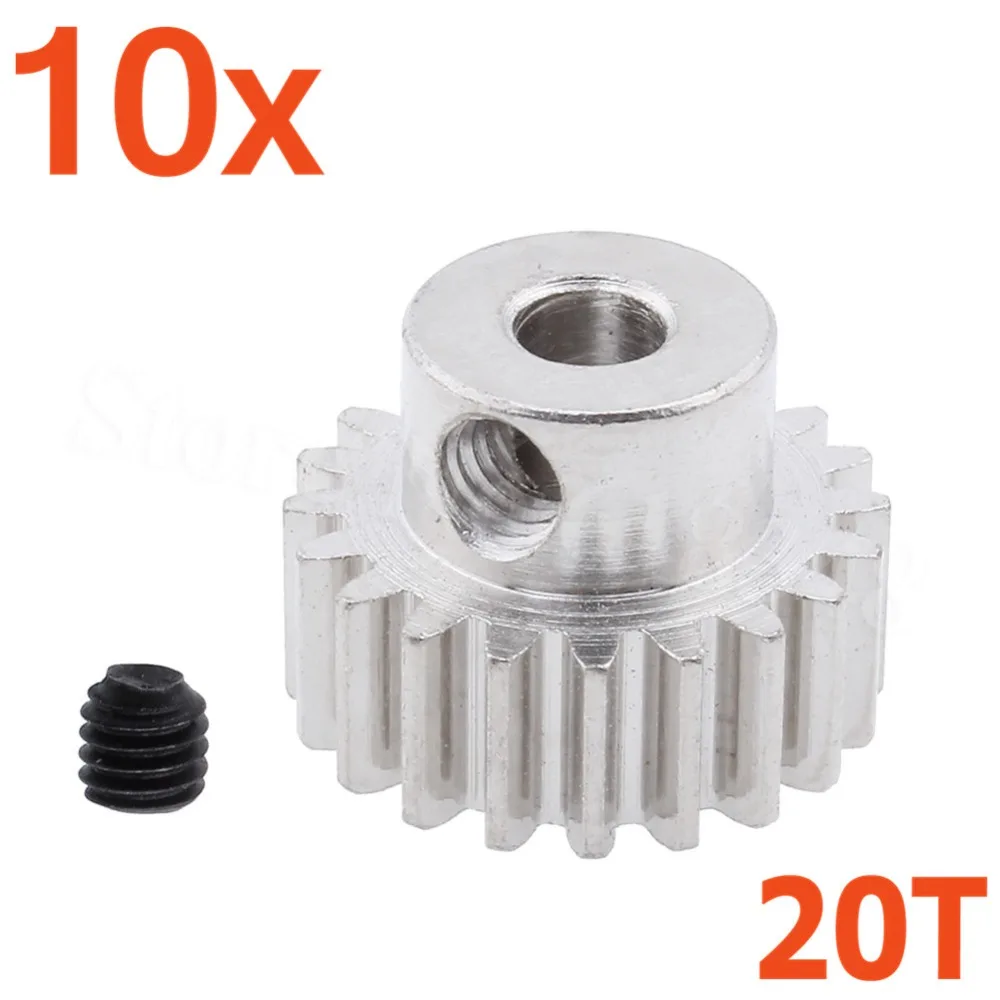 

Wholesale HSP Parts 10Pcst Motor Gear 20T For TRAXXAS HPI HSP 1/10 Racing RC Car 4WD Hobby
