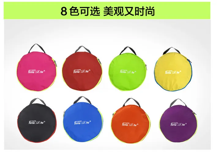 Sports Backpack TANLUHU 632 Nylon Foldable Gym Shoulder Bag Outdoor Climbing Hiking Cylinder Package