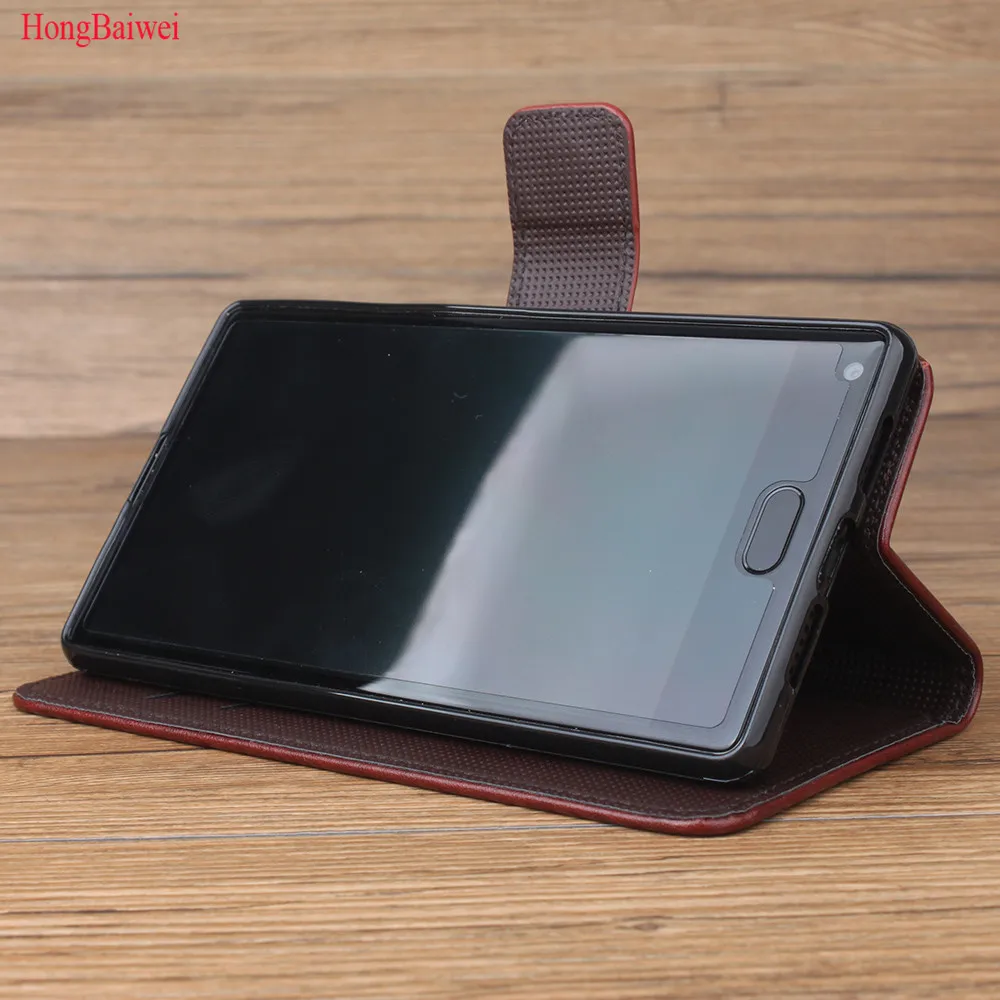 HongBaiWei For Doogee Mix Case 5.5&quot Flip Luxury PU Leather Back Fundas Coque Cover Wallet With Phone Stand | Мобильные телефоны