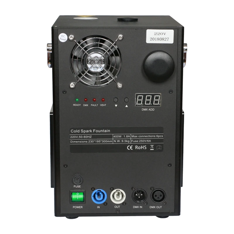 Электрическая машина для фейерверка холодной свечи 400 Вт 10 шт. | Освещение