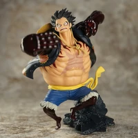 17cm one piece gear fourth monkey d luffy anime collectible action figure pvc toys for christmas gift free shipping