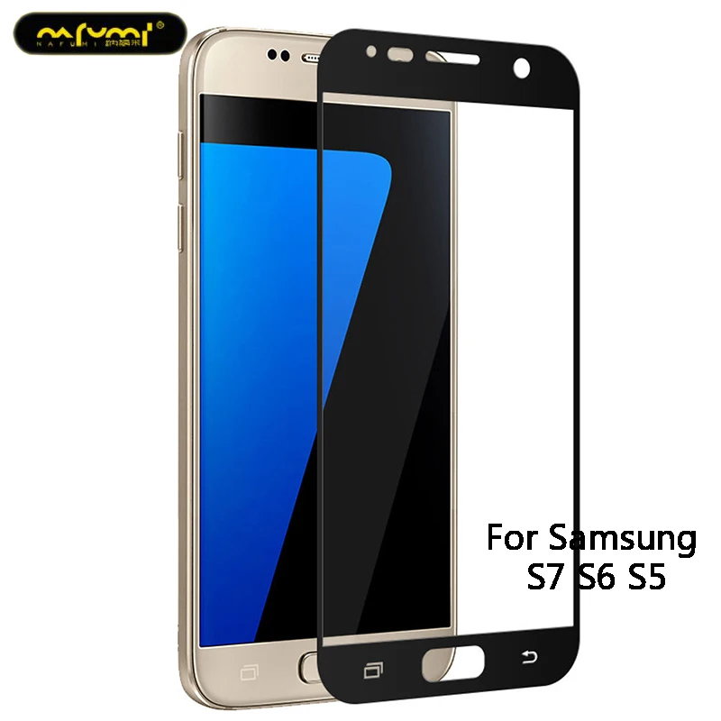 6D полный изогнутые закаленное Стекло для samsung S7 S6 S5 протектор Закаленное Экран