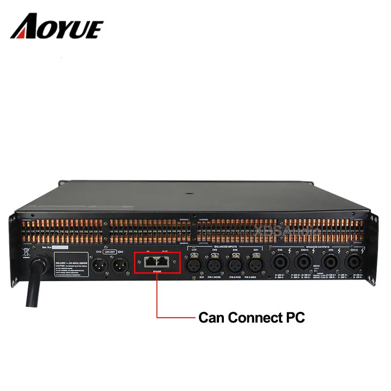 DSP усилитель мощности Профессиональный 4CH 4*2500 ватт класс TD DSP-10Q amplificador de potencia