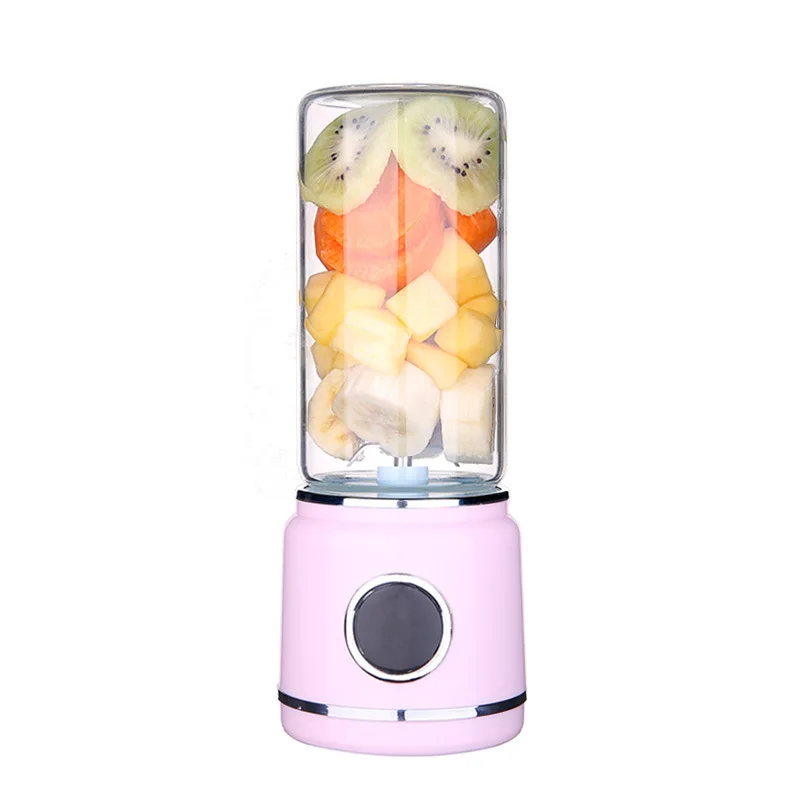 Flamingo Pink Портативная электрическая соковыжималка блендер USB фруктовые миксеры соковыжималка чашка фруктовые экстракторы еда молочный коктейль многофункциональный соковыжималка машина - Цвет: Flamingo Pink