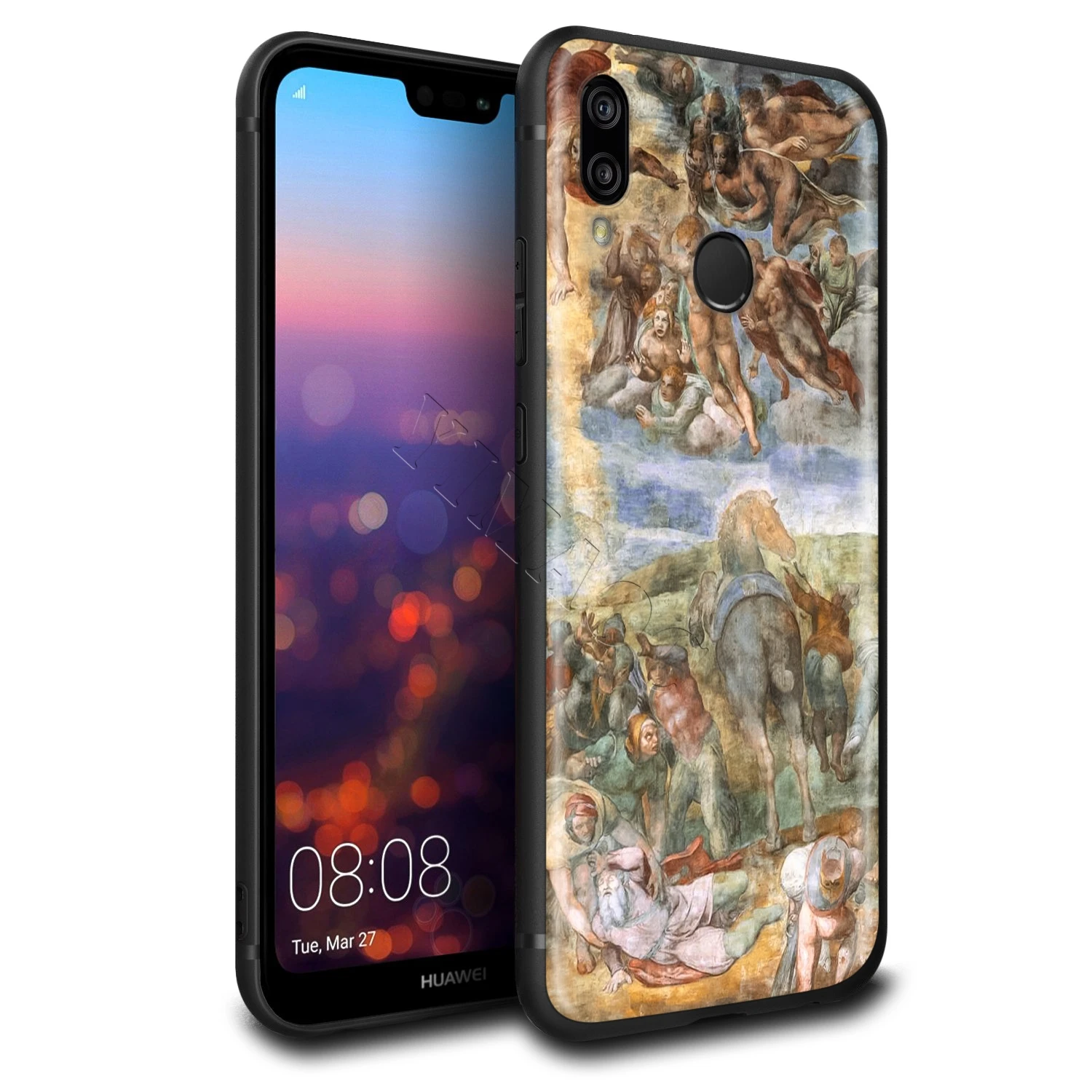 Силиконовый чехол YIMAOC Микеланджело Сотворение Адама для Huawei Honor 6a 7a 7c 7x8 9 10 Lite Pro Y6