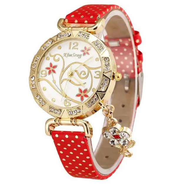 Montre Femme, женские часы, новая мода, кожаный ремешок, браслет, часы, Роскошные, стразы, подвеска, женские наручные часы, новые Relojes# W