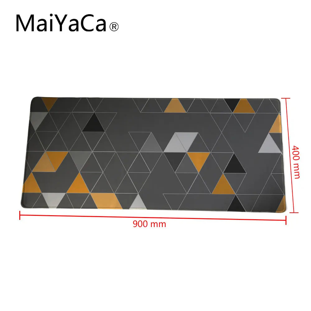 MaiYaCa коврик для мыши Steelseries треугольные обои Расширенный большой игровой