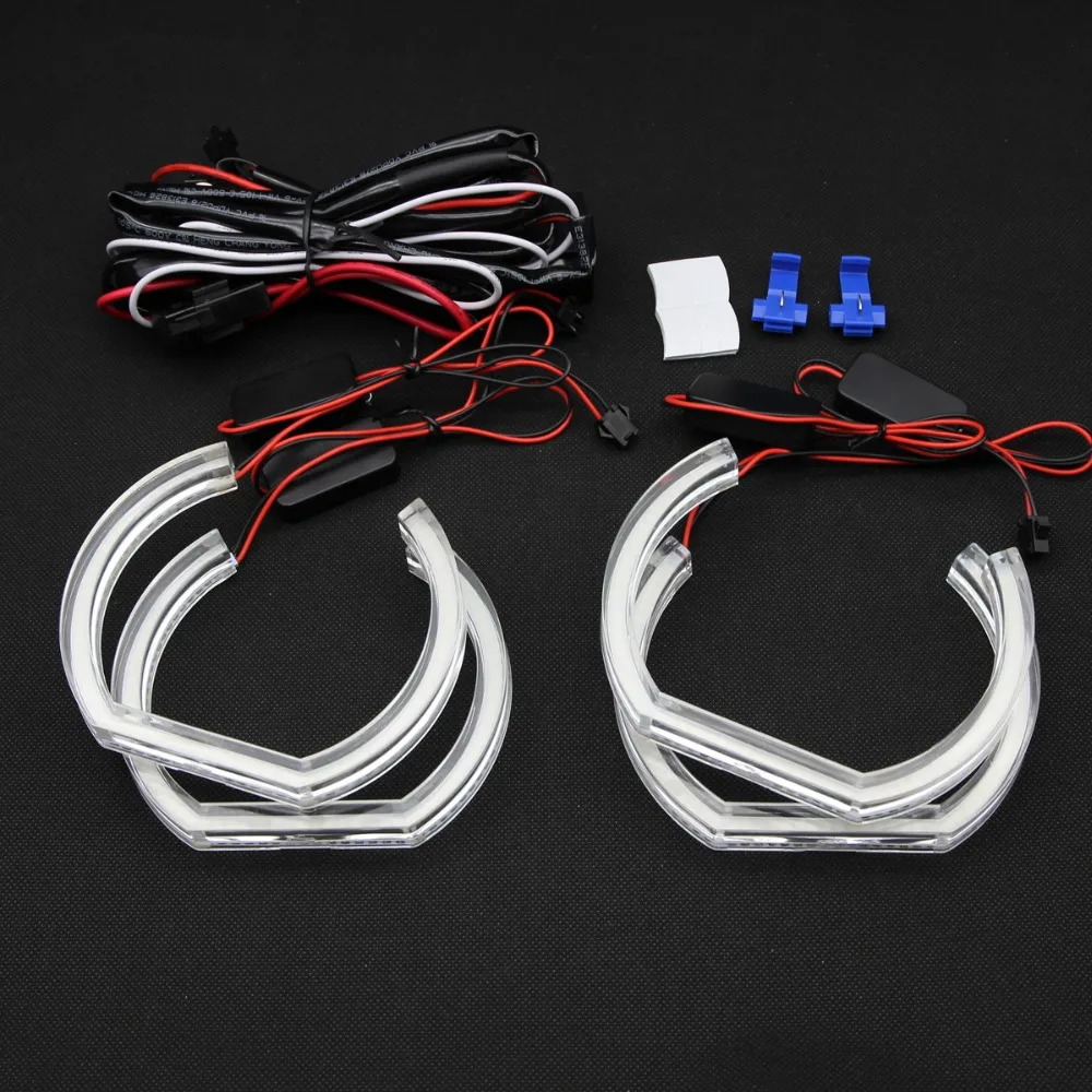 Кольцо Angel Eyes DRL Halo для 1 3 серии X3 X6 M3 BMW F30 F31 F34 E71 E72 E70 E81 E82 E83 E87 E88 E90 E91 E92 E93 E46 ti compact |