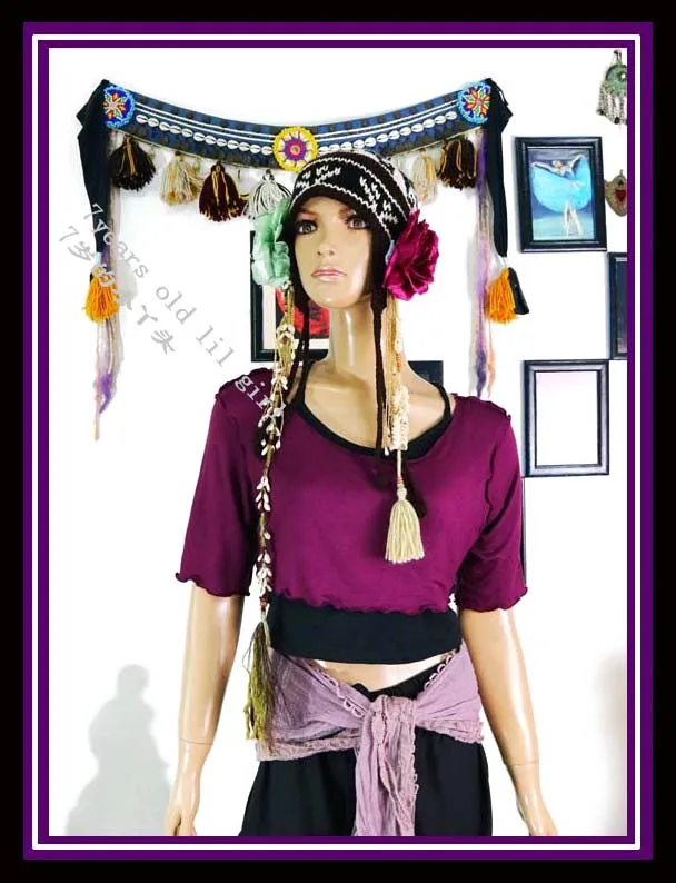 7 лет с изображением Лила девушка танец живота топ из вискозы теплые носки Йога