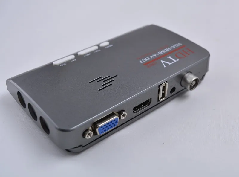 Цифровой 1080P HD HDMI DVB-T DVB-T2 ТВ Box тюнер ресивер конвертер ключ с пультом дистанционного управления Управление, hd ТВ+ HDMI+ AV выход VGA