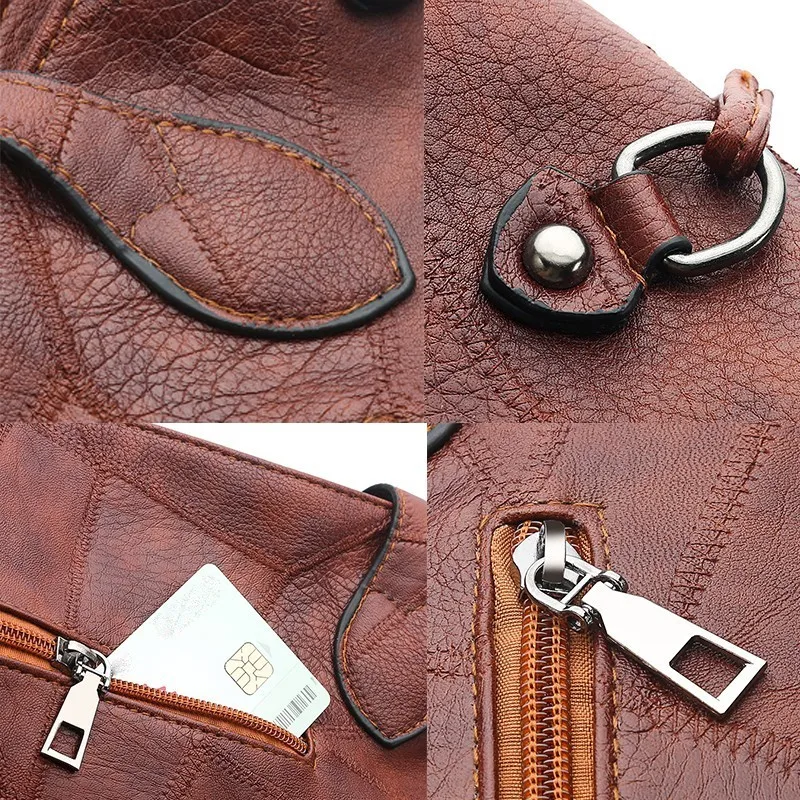 2 шт./набор женские кожаные сумки высокое качество кошельки и сумочки Sac A Main