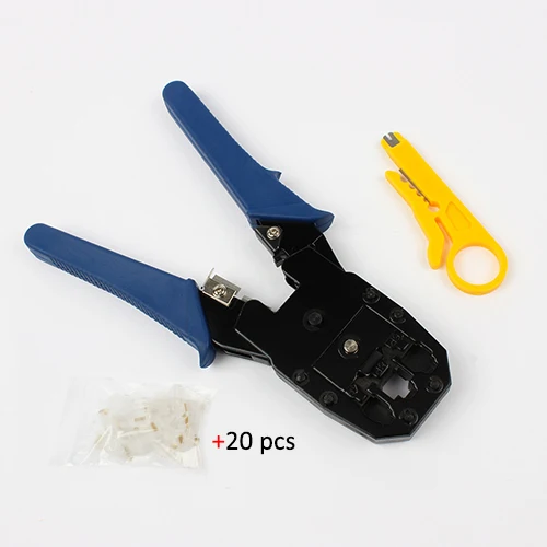HT-315 and connector HT-315 соединитель телекоммуникационные аксессуары для подключения к сети плоскогубцы обжимные плоскогубцы инструмент для ремонта - Цвет: HT-315 and connector