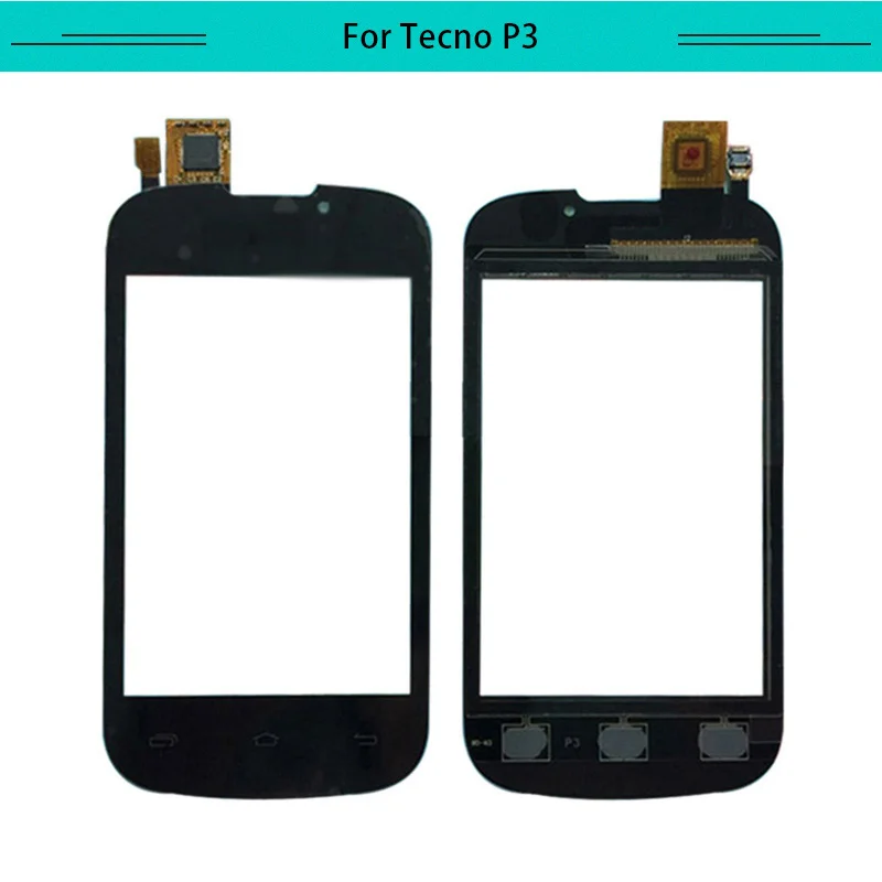 Протестированная 5 шт. сенсорная панель для Tecno P3 сенсорный экран дигитайзер