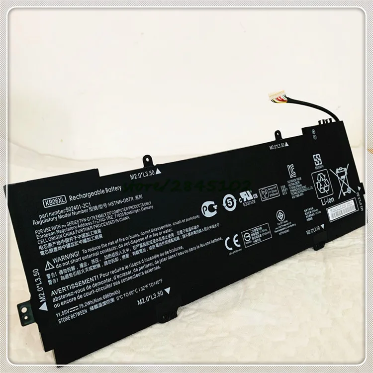Аккумулятор для ноутбука hp Spectre x360 15 b bl002xx 15t bl100.902401 2C1 11 55 в Вт · ч KB06XL|battery for hp|laptop