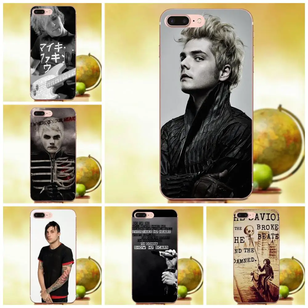 Окрашенный чехол для телефона My Chemical Romance Broken Apple iPhone 4 4S 5 5C 5S SE 6 6S 7 8 Plus X XS Max