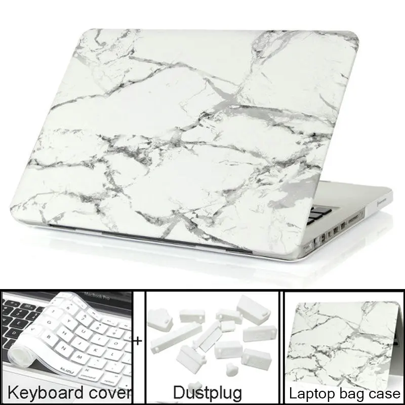 Мраморный жесткий чехол для Macbook Air Pro 11 12 13 15 Retina с изображением звезд матовый