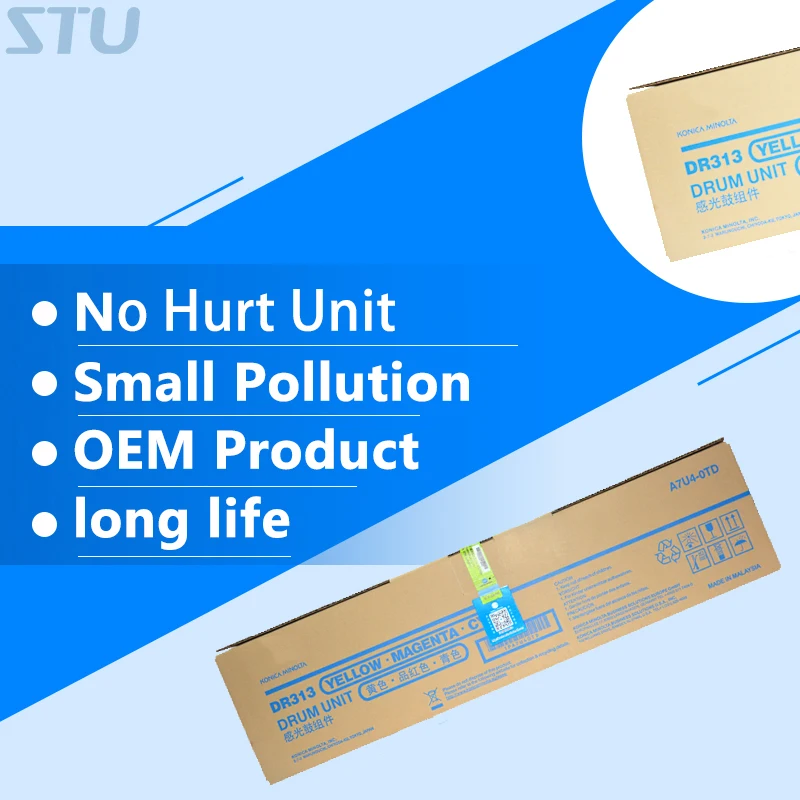 DR313 C/M/Y/K оригинальный барабан для Konica Minolta C258 C308 C368 C558 C658
