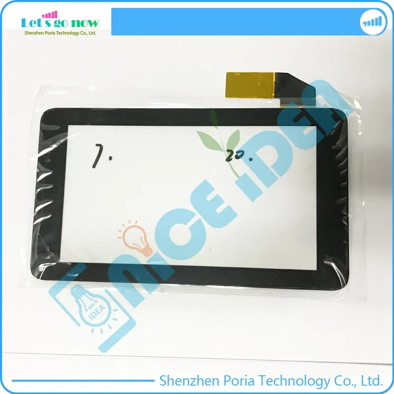 

Black 7" Touch Screen Digitizer For HOTATOUCH C1O9191A1-DRFPC097T-V1.0 FT5216 RX10* Front Touch Panel Glass With Track No.